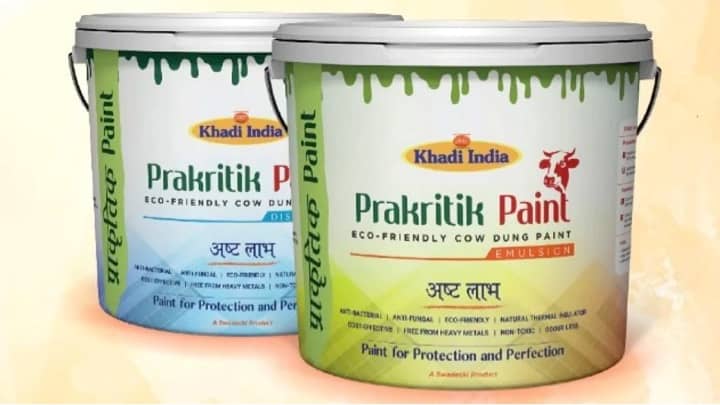 Cow dung paint, a potential income booster for dairy farmers