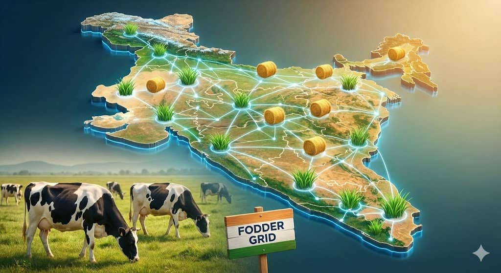 Why India’s Dairy Needs a National Fodder Grid ?