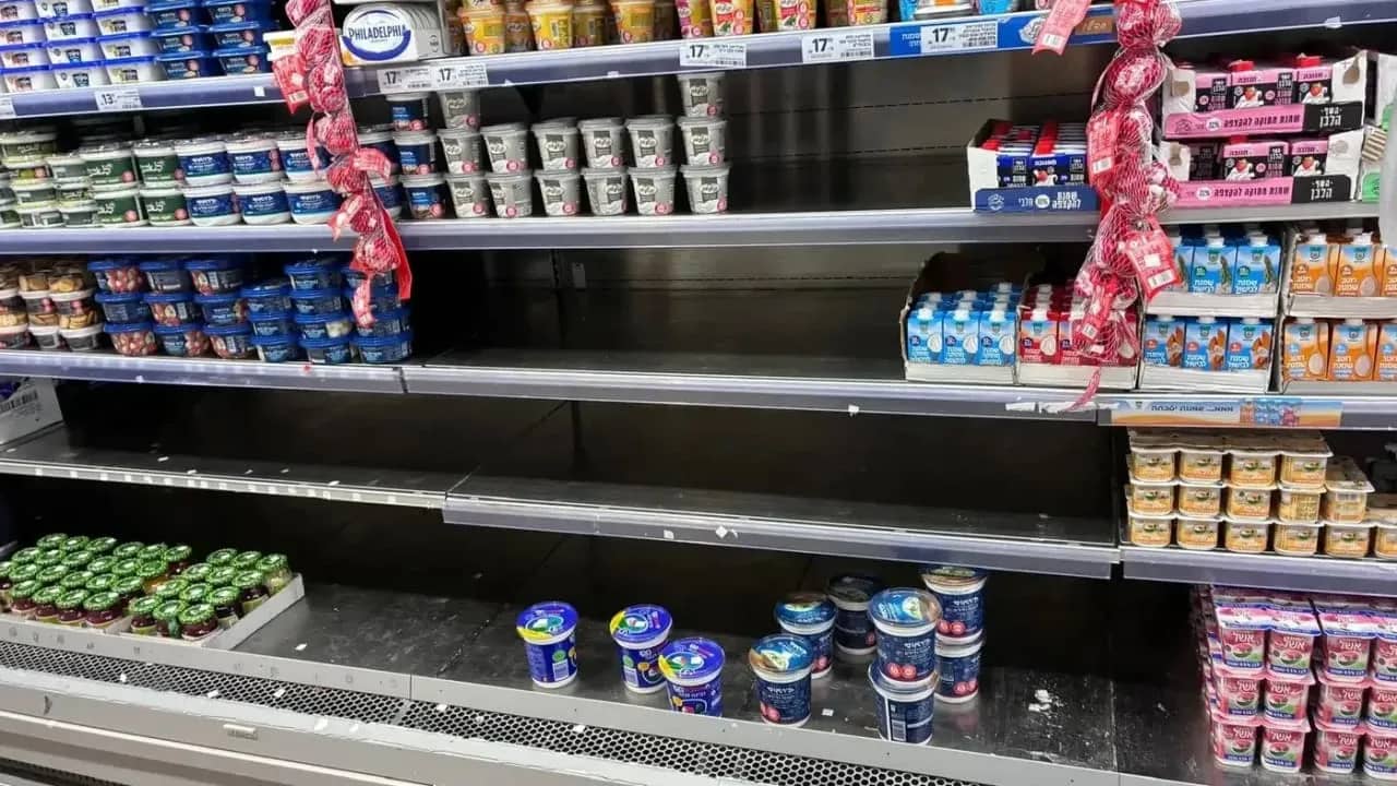 Israel Dairy Shelves Face Fresh Cheese Shortages