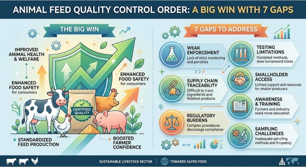 Animal Feed Quality Control Order: A Big Win With 7 Gaps
