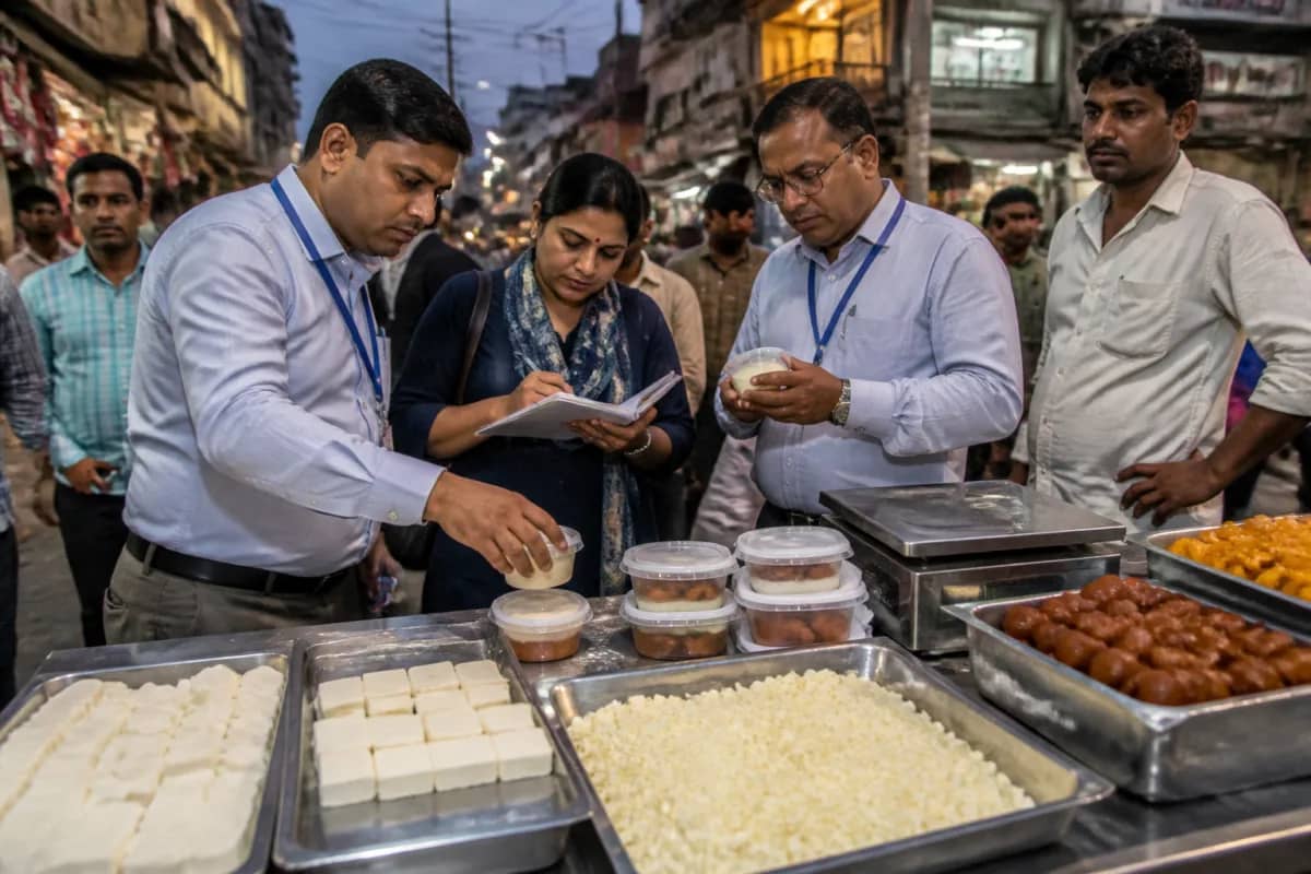 Delhi Khoya Adulteration Raises Festive Food Safety Concerns