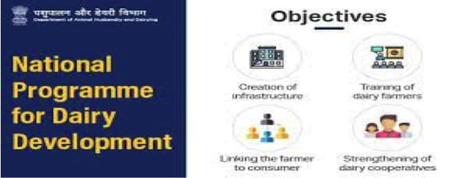 Govt implements National Programme for Dairy Development