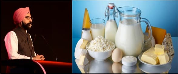 Indian dairy industry is not competitive in exports of milk as a commodity