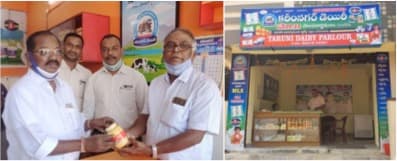Karimnagar Dairy opens three more stores in Telangana