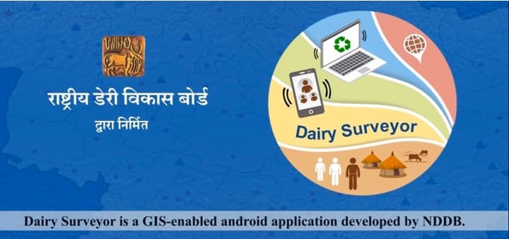 NDDB has developed “Dairy Surveyor” – a GIS-enabled application