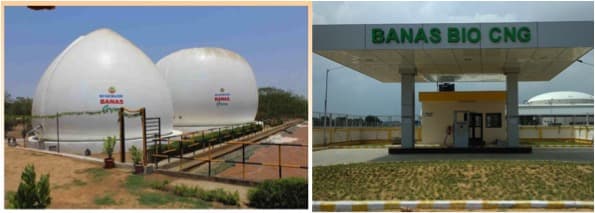 Bio Gas CNG Pump by Banas dairy : Another source of income for dairy farmers