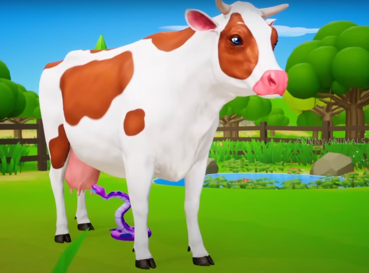 The Snake That Clings to Cows for Milk: A Rural Indian Legend