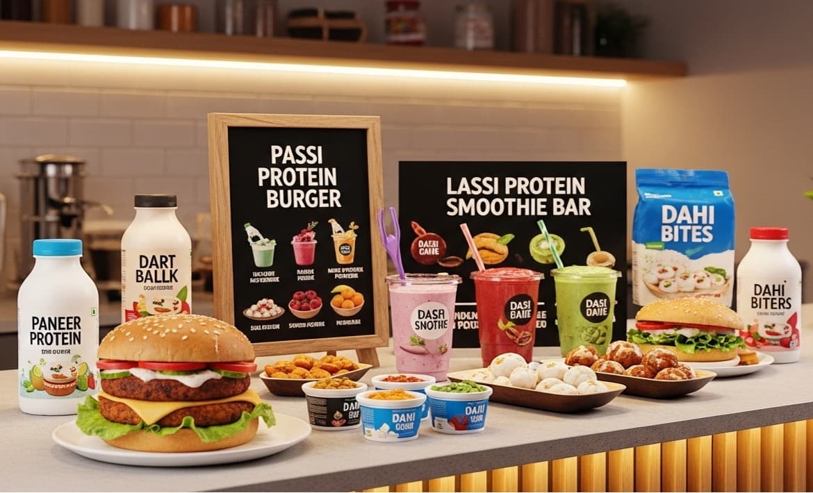 India's Protein Craze Sparks Fast Food & Dairy Innovation