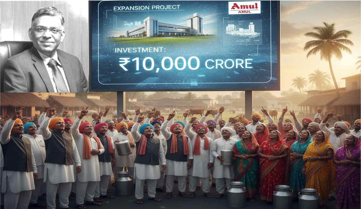 GCMMF Pledges ₹10,000 Cr to Expand Dairy & Food Capacity