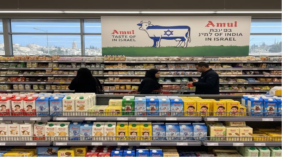 Amul Plans to Export Dairy Products to Israel Soon
