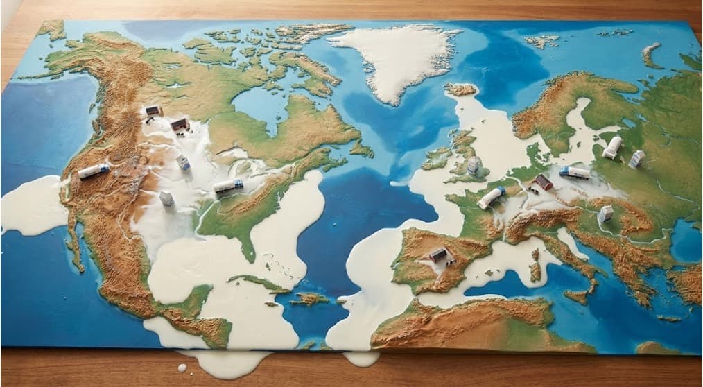 Global Milk Glut: Dairy Prices Crash as Production Hits “Stunning” Peak