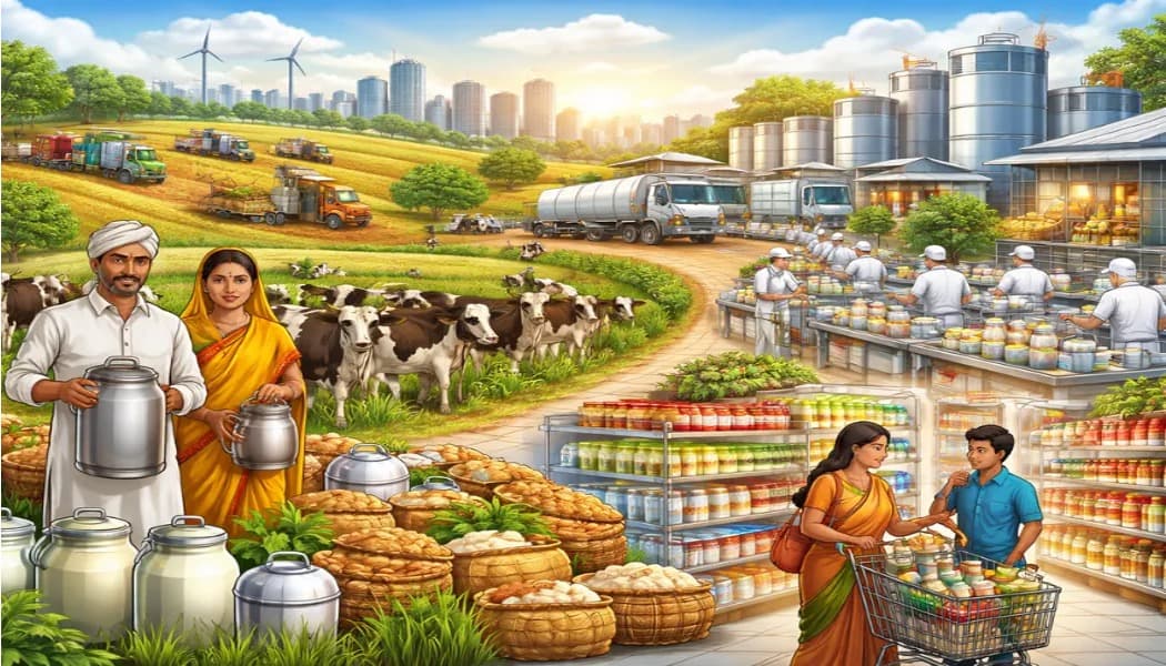 India’s Dairy FMCG Sector Strengthens on Policy & Demand