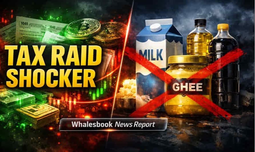 IT Raids Fake Dairy & Oil Firms; Bogus Billing Suspected