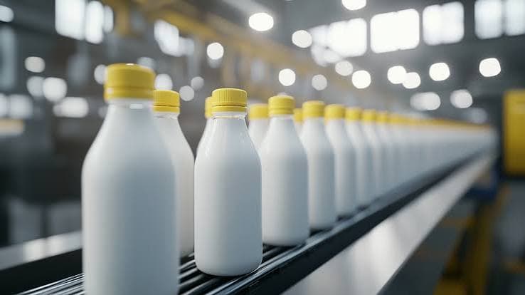 US Fluid Milk Consumption Falls as Plants Rise