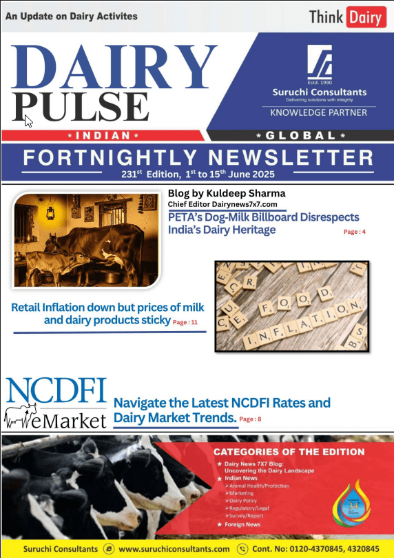 231st Dairy Pulse Edition 1st to 15th June. 2025