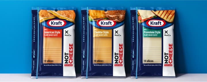 Kraft Heinz launches plant-based cheese slices with NotCo Joint venture