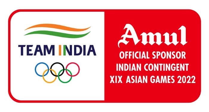 Amul is official sponsor of Indian team at Hangzhou Asian Games