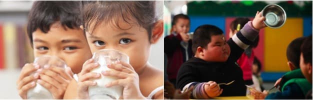 If You Love Drinking Milk, Hands Up, Milk drinking campaign in China