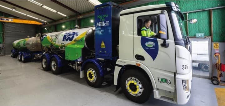 Electric milk tanker a ‘world-first’? Fonterra