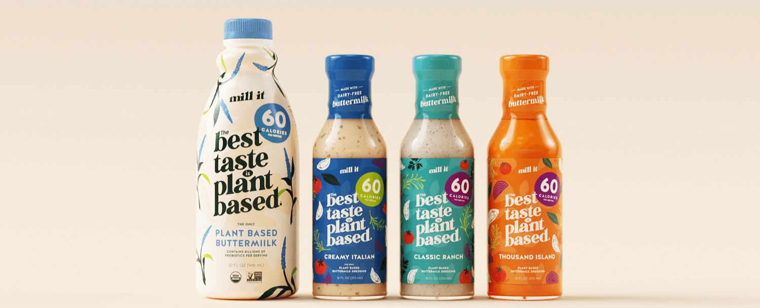 WORLD’S FIRST DAIRY-FREE BUTTERMILK MADE FROM GRAINS