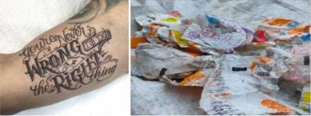 It is never wrong to do the right thing