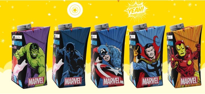 Tetra Pak with Disney and Marvel to revitalise its dairy drinks