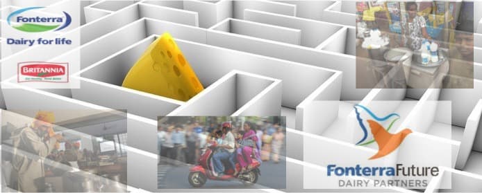 Who moved Fonterra’s Cheese for the second time in India since 2002?