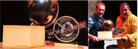 The world’s best cheese for 2022 is…