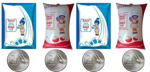 Happy Shivratri ! Amul increases milk prices by Rs 2 per liter