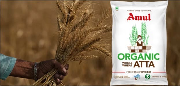 Amul enters Organic food market with Organic wheat flour(Atta)