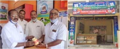 Karimnagar Dairy opens three more stores in Telangana