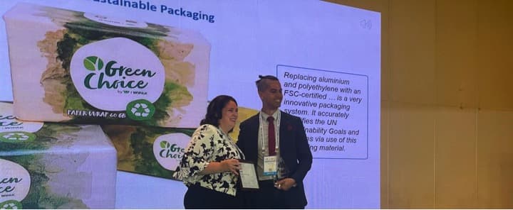 Welshpool packaging firm lands global accolade in Delhi awards