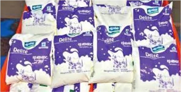 Introduction of milk with low fat content opposed