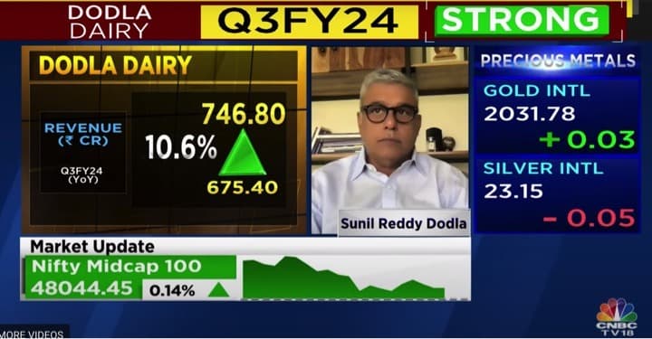 Dodla Dairy eyes 25% sales volume growth on VADPs