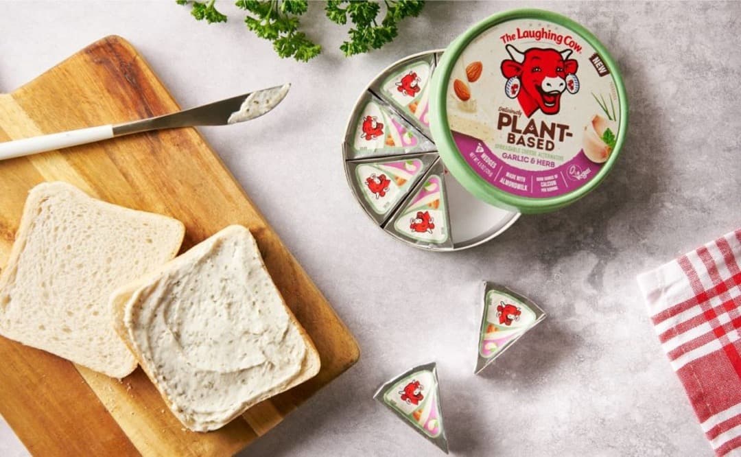 Laughing Cow launches plant-based cheese