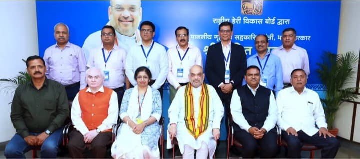 Shah asks NDDB to make India “Dairy to the World”