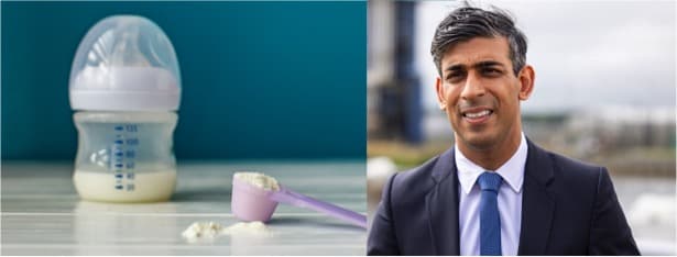 Sunak is ‘sad’ parents are forced to water down baby formula