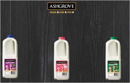 Ashgrove Eco-Milk™: reduced environmental foot-print for a Healthier Planet