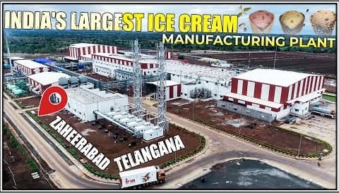 Hatsun Agro India's most state-of-the-art Ice Cream Plant