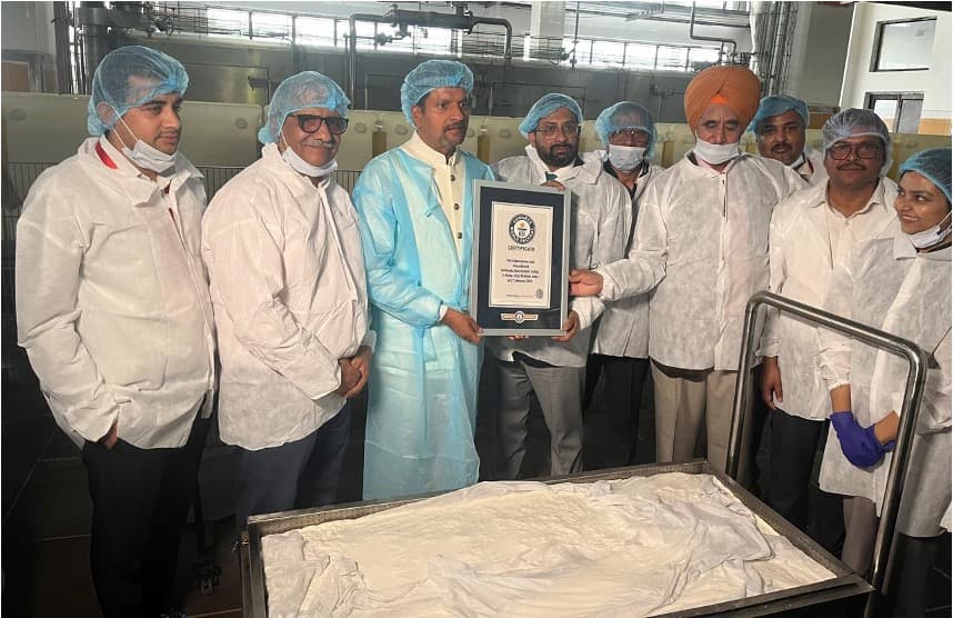 Ananda Paneer Sets Guinness World Record on World Protein Day!