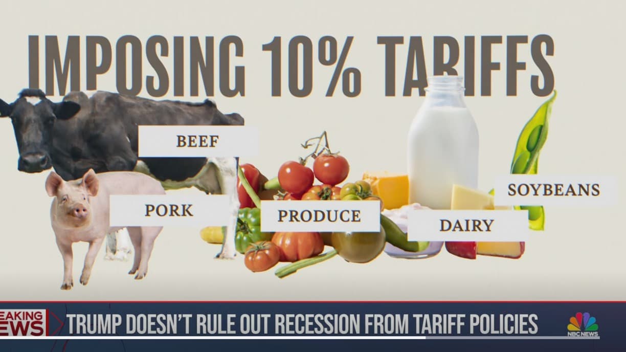 How milk is getting caught in the middle of Trump's policy agenda