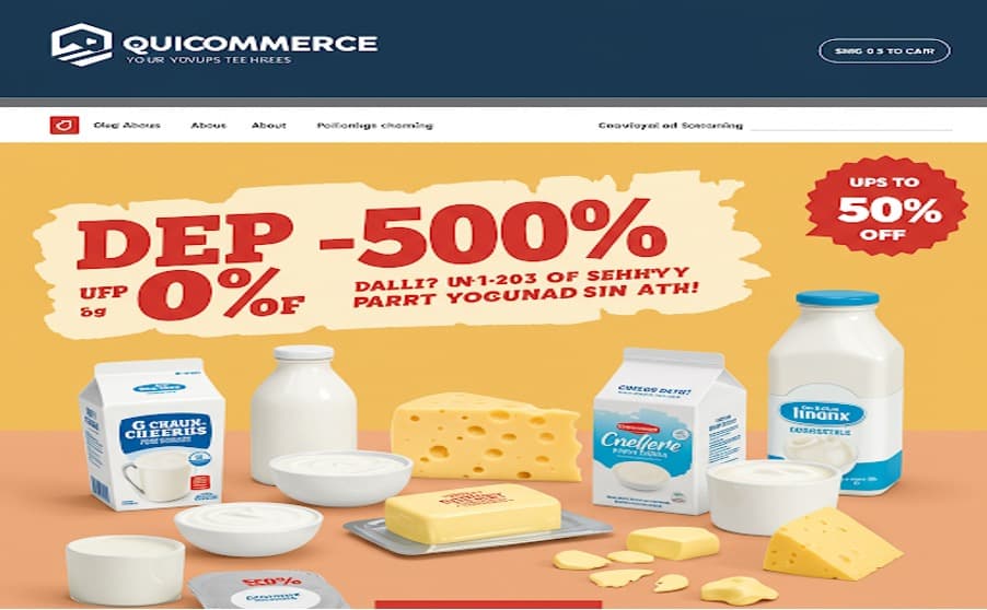 FMCG Distributors Warn Dairy Firms Over Deep Discounting to Q-Comm