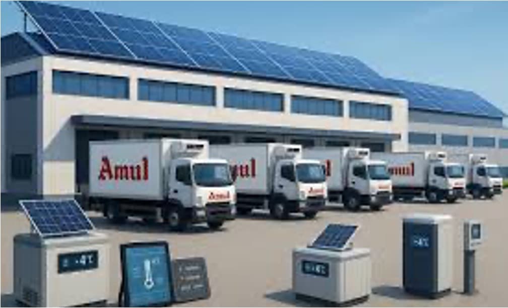 Amul Invests in Solar Cold Chain to Strengthen Supply