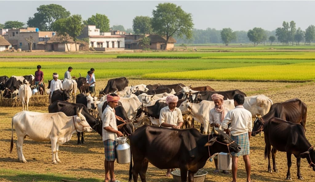 Dairy Processing centres and development in Bihar