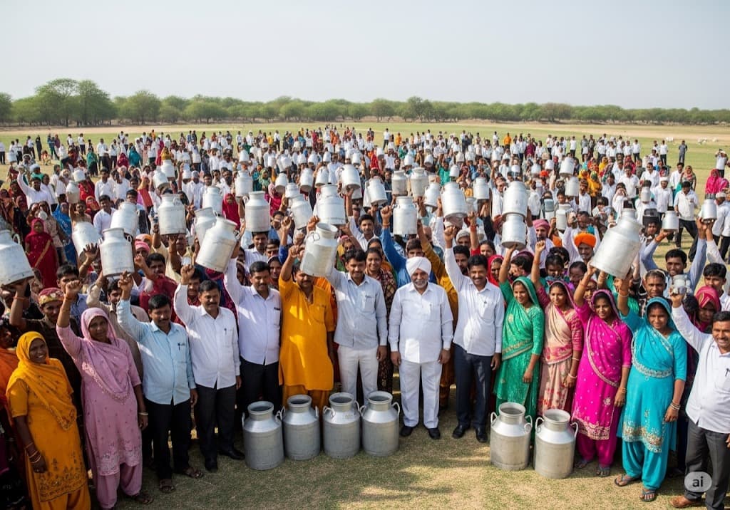 New Milk Federation to Unite 20L Indian milk Producers