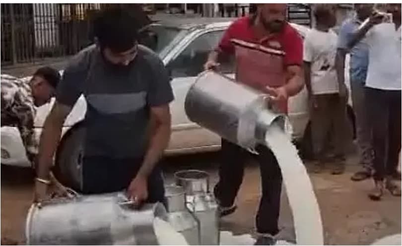 Sabar Dairy farmers escalate protest over low milk price