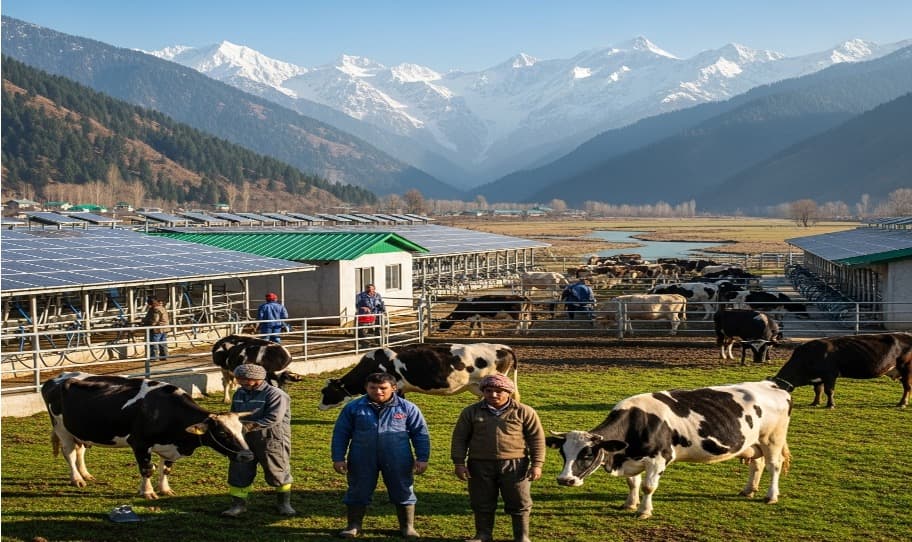 J&K Launches ₹1,433 Cr Dairy Infrastructure Push