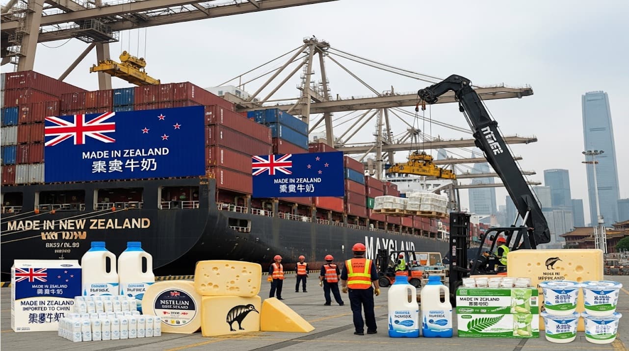 NZ Braces for Dairy Storage Crunch as China Keeps Buying