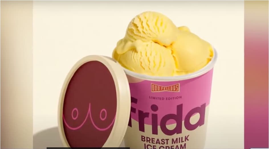 Breast-Milk Inspired Ice Cream Becomes Viral Sensation