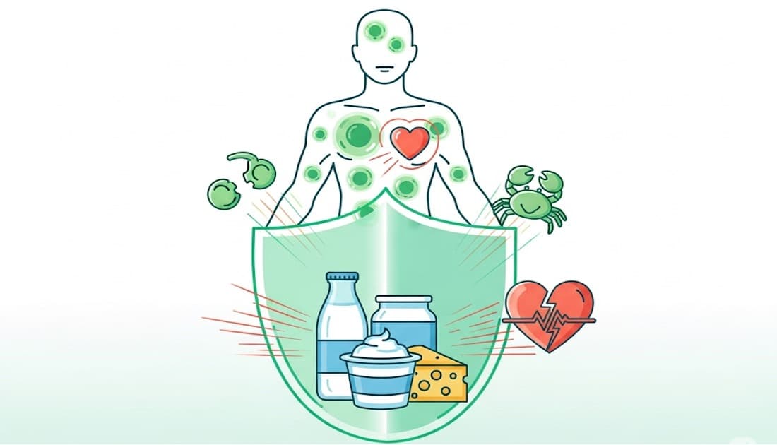 Dairy tied to lower cancer & CVD risk: review